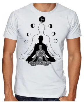 Camiseta adulto ou infantil Meditação Yoga Reiki meditar - Foto 2