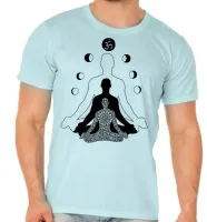 Camiseta adulto ou infantil Meditação Yoga Reiki meditar - Foto 5