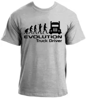 Camiseta adulto ou infantil Motorista caminhão evolução caminhoneiro - Foto 3