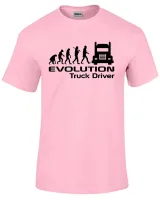 Camiseta adulto ou infantil Motorista caminhão evolução caminhoneiro - Foto 5