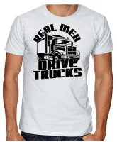 Camiseta adulto ou infantil Motorista caminhão truck caminhoneiro - Foto 2