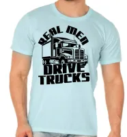 Camiseta adulto ou infantil Motorista caminhão truck caminhoneiro - Foto 4