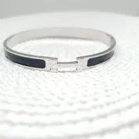 Bracelete h estilo hermes - Aço Inox 316L - Foto 8