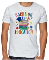 Camiseta adulto ou infantil Pedagogia pedagoga professora - Foto 2