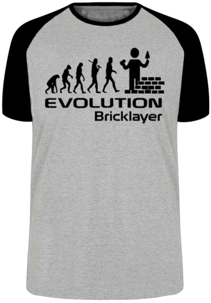 Camiseta adulto ou infantil Pedreiro construtor evolução