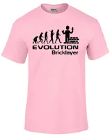 Camiseta adulto ou infantil Pedreiro construtor evolução - Foto 4