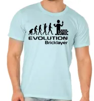 Camiseta adulto ou infantil Pedreiro construtor evolução - Foto 5