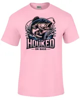 Camiseta adulto ou infantil Pescador peixe pescaria anzol - Foto 2