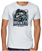 Camiseta adulto ou infantil Pescador peixe pescaria anzol - Foto 3