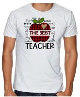 Camiseta adulto ou infantil Professor teacher - Foto 2