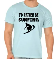 Camiseta adulto ou infantil Surf surfista praia ferias - Foto 3