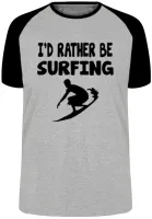 Camiseta adulto ou infantil Surf surfista praia ferias - Foto 4