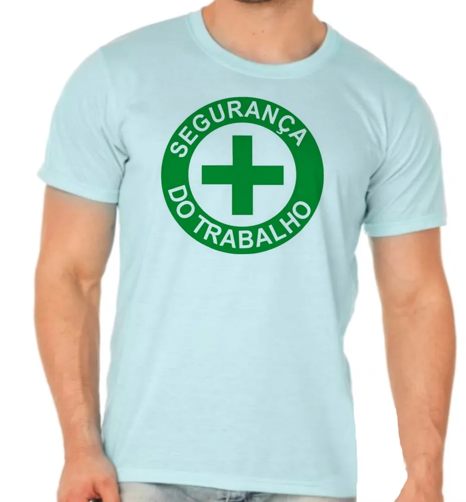 Camiseta adulto ou infantil Segurança do trabalho