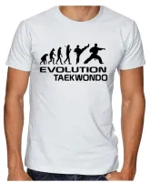 Camiseta adulto ou infantil taekwondo luta marcial esporte - Foto 2