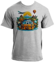 Camiseta adulto ou infantil Turismo turista estudante - Foto 3