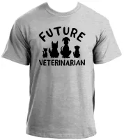 Camiseta adulto ou infantil Veterinario medico pet - Foto 3