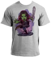 Camiseta adulto ou infantil Gamora guardioes da galaxia - Foto 3