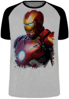 Camiseta adulto ou infantil Homem de ferro iron man - Foto 4
