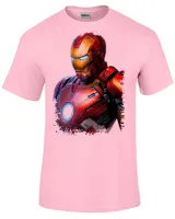 Camiseta adulto ou infantil Homem de ferro iron man - Foto 5