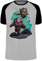  Camiseta adulto ou infantil Homem formiga vespa super herois - Foto 4
