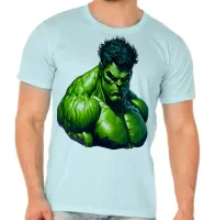 Camiseta adulto ou infantil Hulk vingadores super heroi verdão - Foto 2