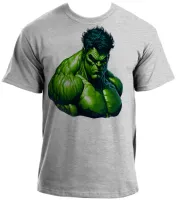 Camiseta adulto ou infantil Hulk vingadores super heroi verdão - Foto 3