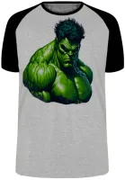 Camiseta adulto ou infantil Hulk vingadores super heroi verdão - Foto 4