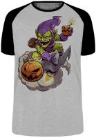 Camiseta adulto ou infantil Duende verde homem aranha vilão - Foto 4