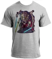 Camiseta adulto ou infantil General Grievous star wars - Foto 3