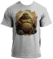 Camiseta adulto ou infantil Jabba hutt vilão star wars - Foto 2