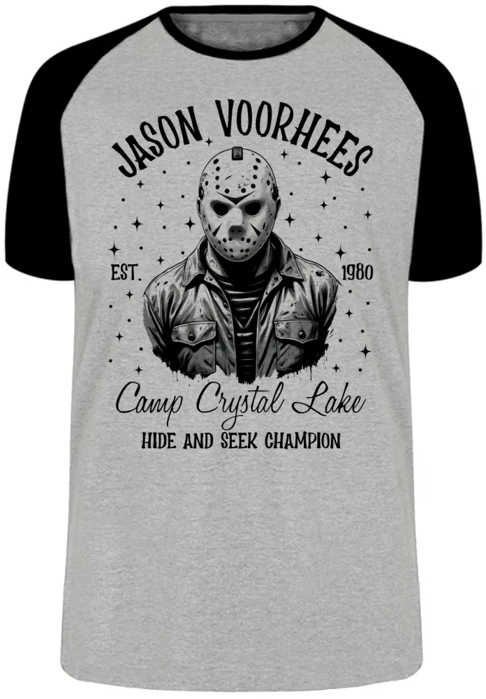 Camiseta adulto ou infantil Jason sexta feira 13 terror