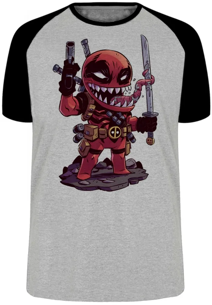 Camiseta adulto ou infantil venom deadpool homem aranha