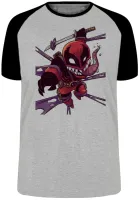 Camiseta adulto ou infantil Venom deadpool desenho - Foto 5