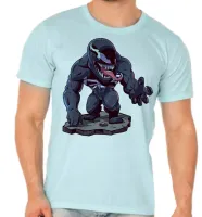 Camiseta adulto ou infantil Venom vilão homem aranha negro - Foto 5