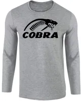 Camiseta manga longa Infantil ou Adulto Cobra Naja serpente shelby - Foto 2