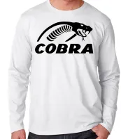 Camiseta manga longa Infantil ou Adulto Cobra Naja serpente shelby - Foto 3