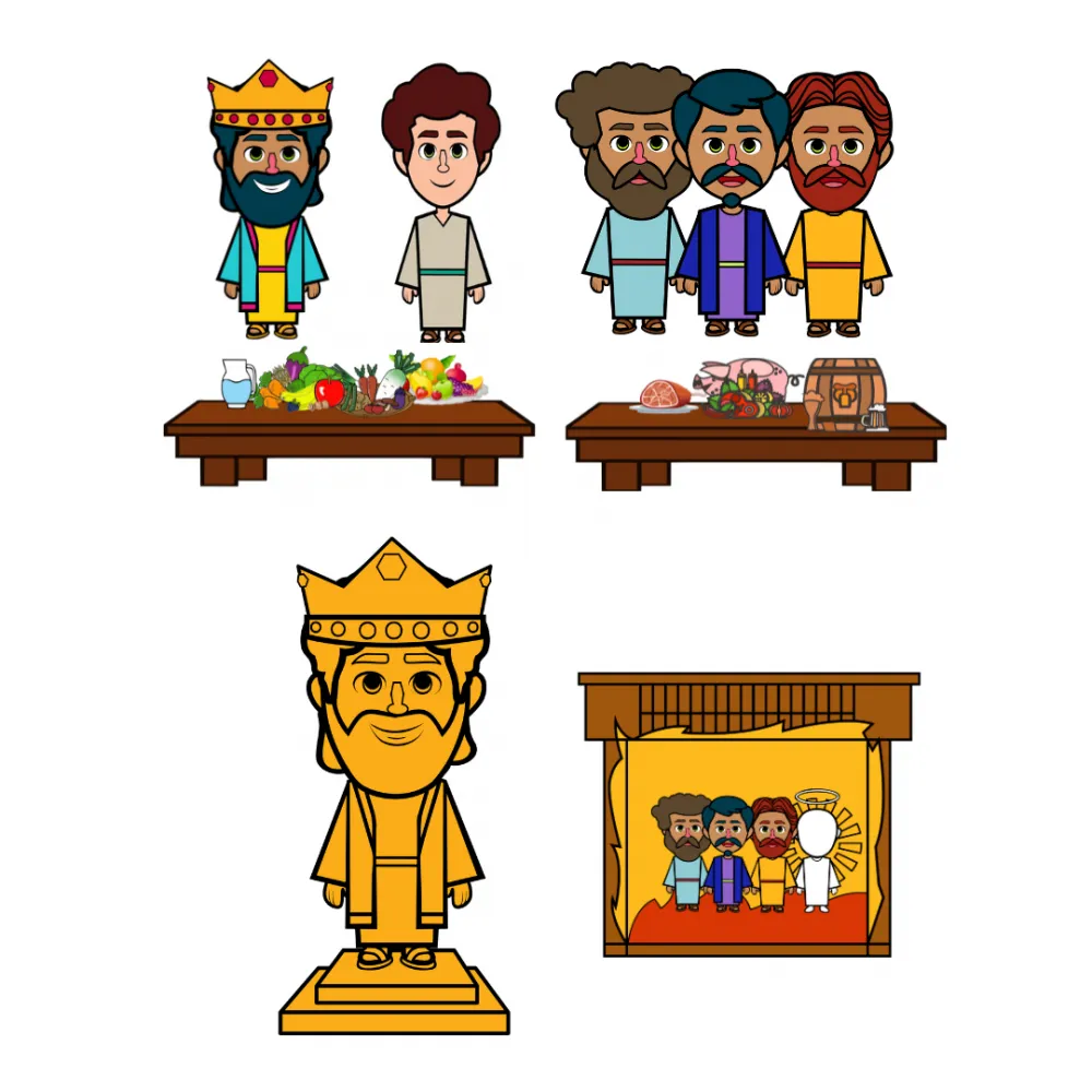 5º,6º,7º e 8º Lição - História de Daniel