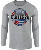 Camiseta manga longa Infantil ou Adulto Cuba lembrança havana - Foto 2