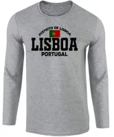 Camiseta manga longa Infantil ou Adulto Lisboa Portugal Europa - Foto 3