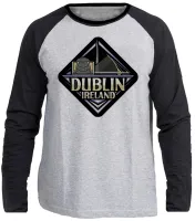 Camiseta manga longa Infantil ou Adulto Dublin Irlanda lembrança - Foto 3