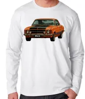 Camiseta manga longa Infantil ou Adulto Chevrolet Opala SS carro antigo - Foto 2