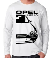 Camiseta manga longa Infantil ou Adulto Chevrolet opel corsa carro antigo - Foto 3