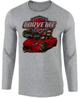Camiseta manga longa Infantil ou Adulto Corvette chevrolet - Foto 2