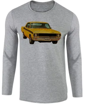 Camiseta manga longa Infantil ou Adulto Dodge darth charger carro antigo - Foto 2