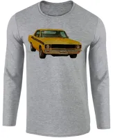 Camiseta manga longa Infantil ou Adulto Dodge darth charger carro antigo - Foto 2