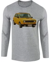 Camiseta manga longa Infantil ou Adulto Fiat 147 carro antigo classico - Foto 2
