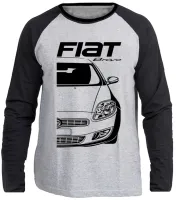 Camiseta manga longa Infantil ou Adulto Fiat bravo carro classico - Foto 3