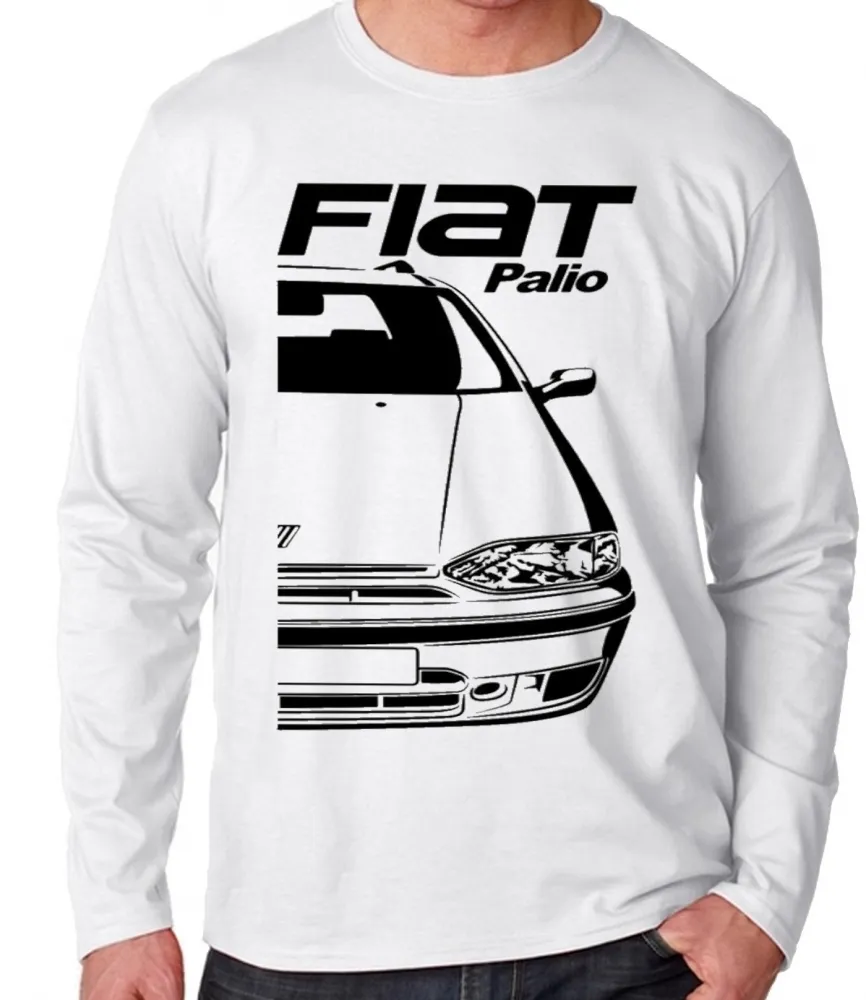 Camiseta manga longa Infantil ou Adulto fiat palio 1997