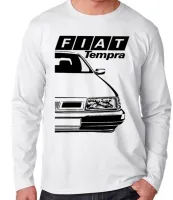 Camiseta manga longa Infantil ou Adulto Fiat tempra carro antigo luxo - Foto 2