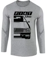 Camiseta manga longa Infantil ou Adulto Fiat uno quadrado - Foto 2